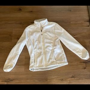 White north face jacket